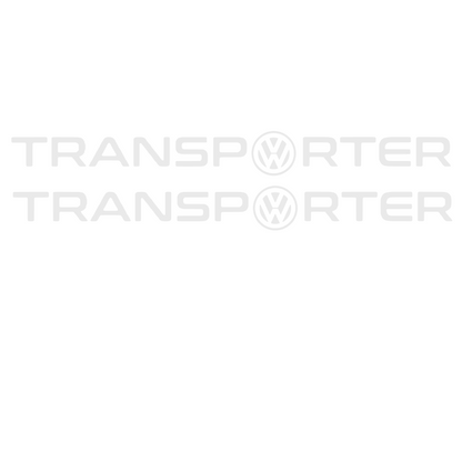 Set 2 stickere auto decorative, Volksvagen Transporter, pentru laterale