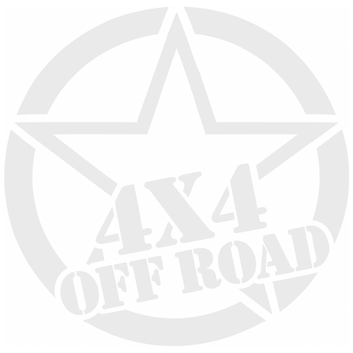 Sticker Auto 4x4 Off Road – Stea Military