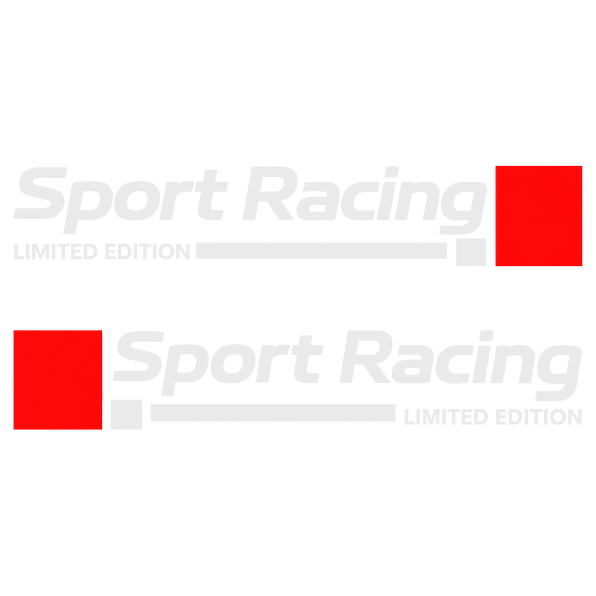 Sticker auto Sport Racing Limited Edition – set pentru ambele părți