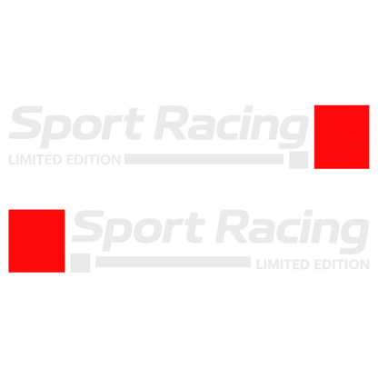 Sticker auto Sport Racing Limited Edition – set pentru ambele părți