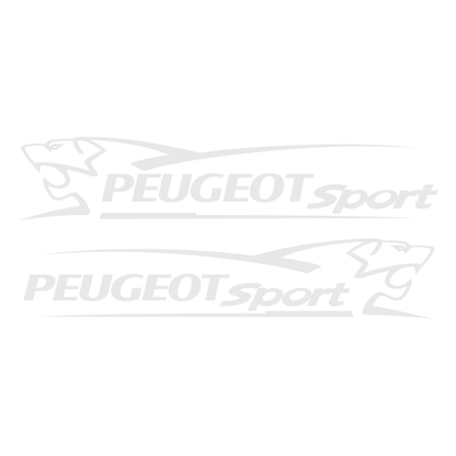 Set 2 Stickere laterale Peugeot Sport cu leu