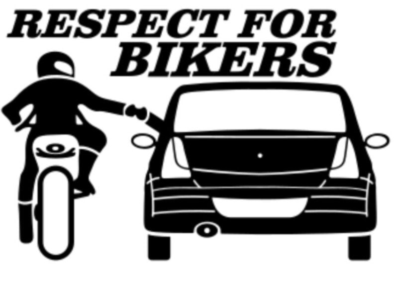 Sticker Respect For Bikers Logan