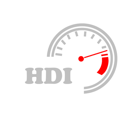 Sticker auto moto decorativ, tuning, rezistent la apa si UV, turometru HDI