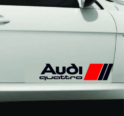 Set 15 stickere Audi Quattro