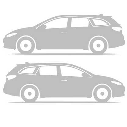 Set 2 stickere rezistente, stanga si dreapta, Toyota Auris Touring