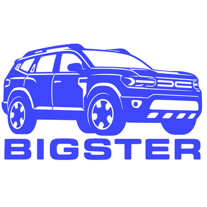 Sticker Silueta Bigster