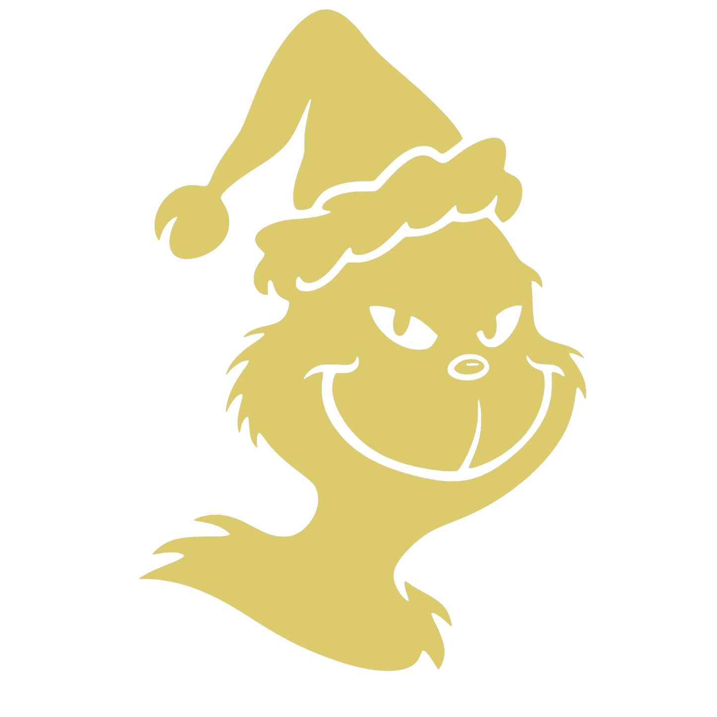 Sticker decorativ, autocolant pentru masina, Grinch