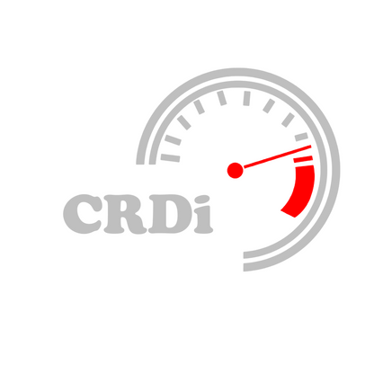Sticker auto moto decorativ, tuning, rezistent la apa si UV, turometru CRDi