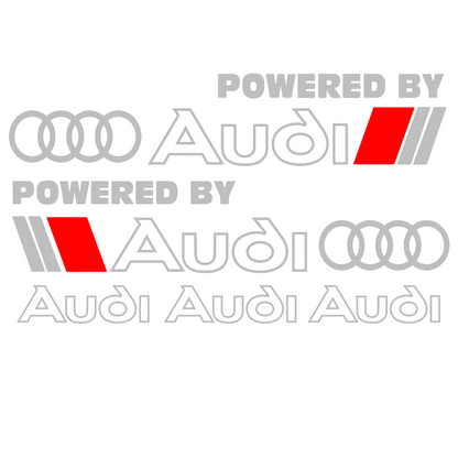 Set stickere Audi, pentru lateral