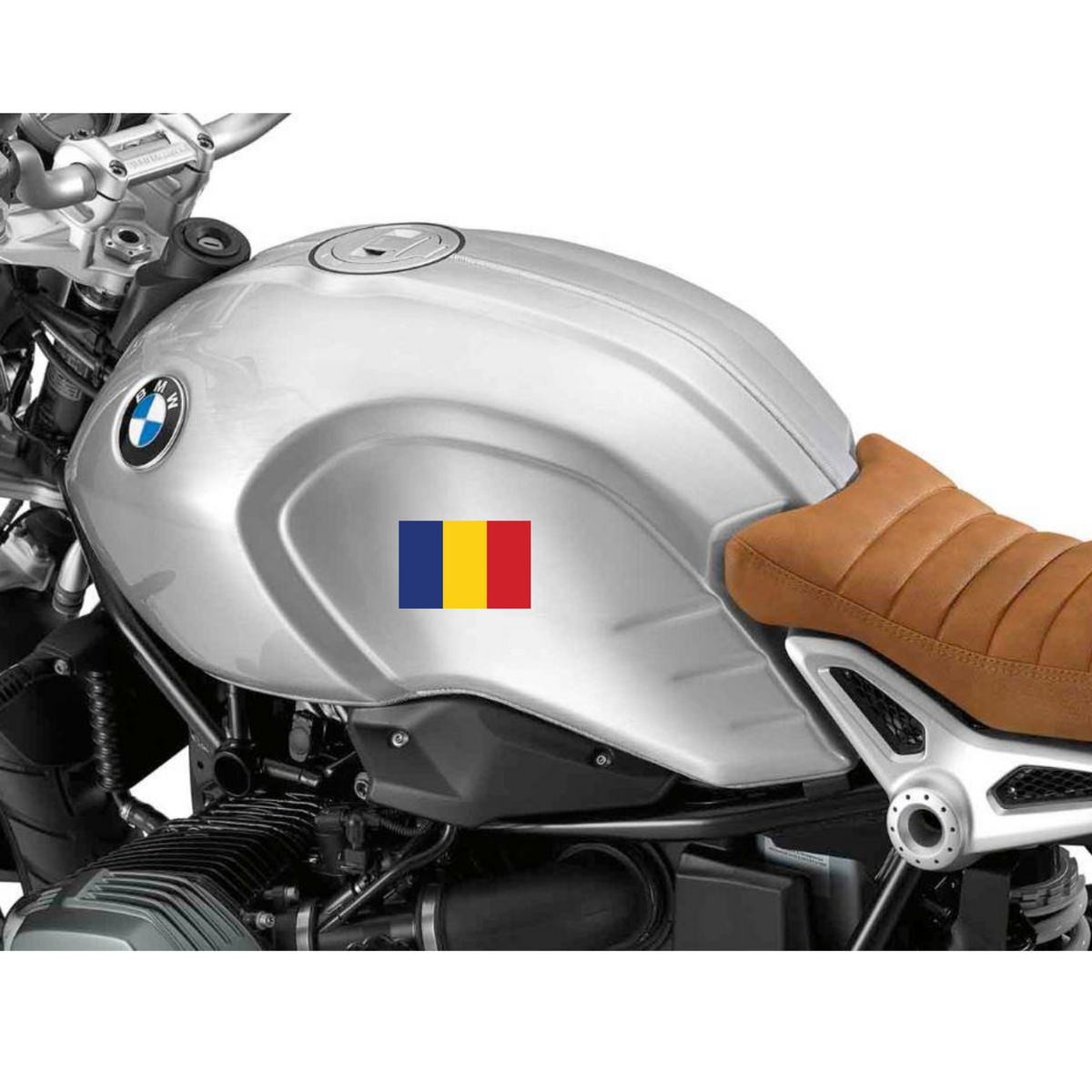 Sticker Drapel Autocolant Romania tricolor