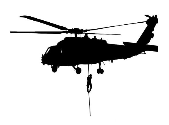 Sticker Elicopter