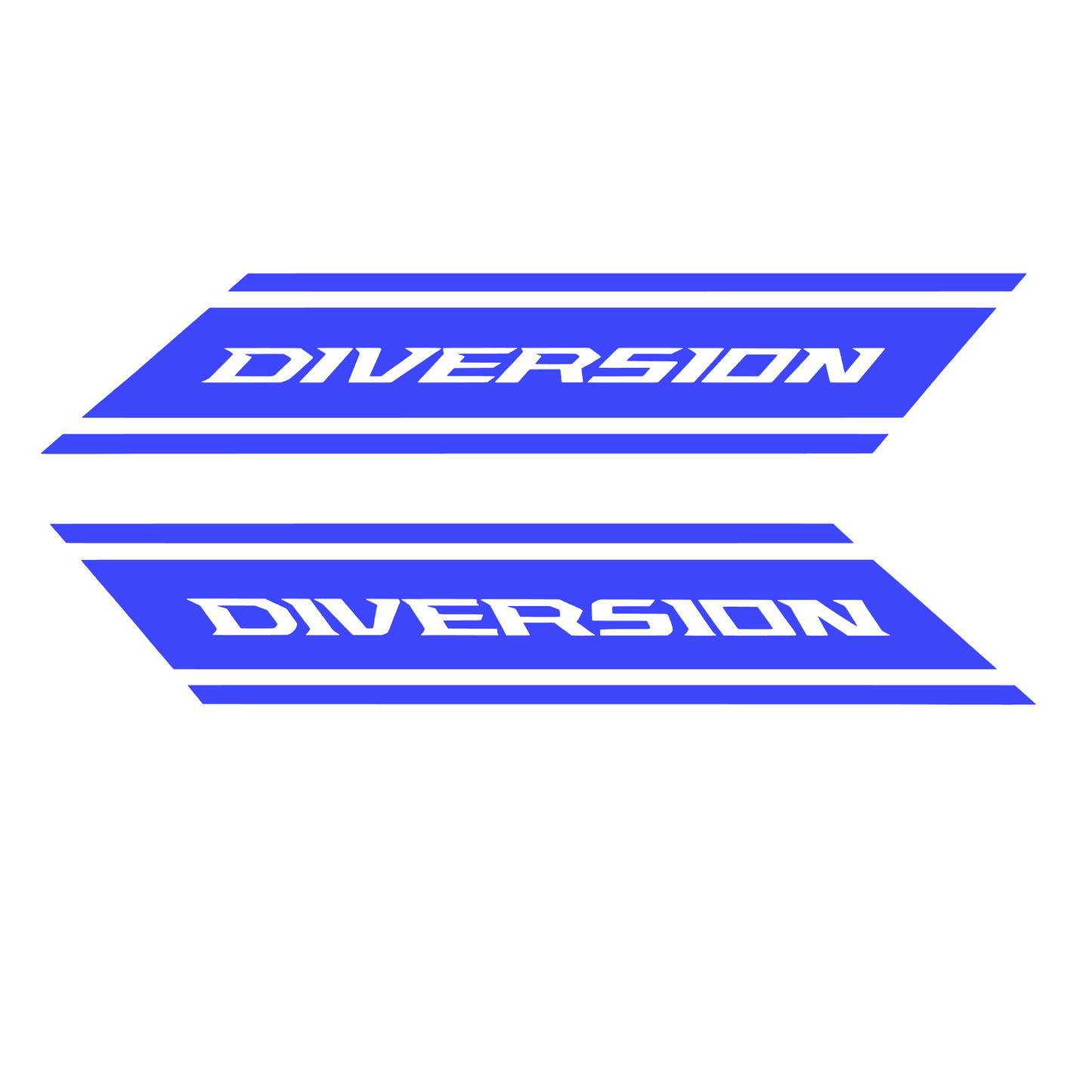 Set 2 stickere pentru carena, Yamaha Diversion