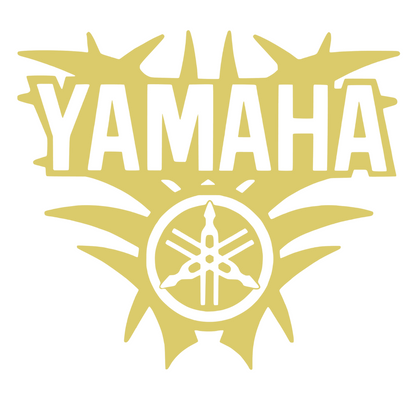 Sticker decorativ auto, moto, Yamaha, pentru rezervor