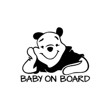 Sticker Baby on Board Urs