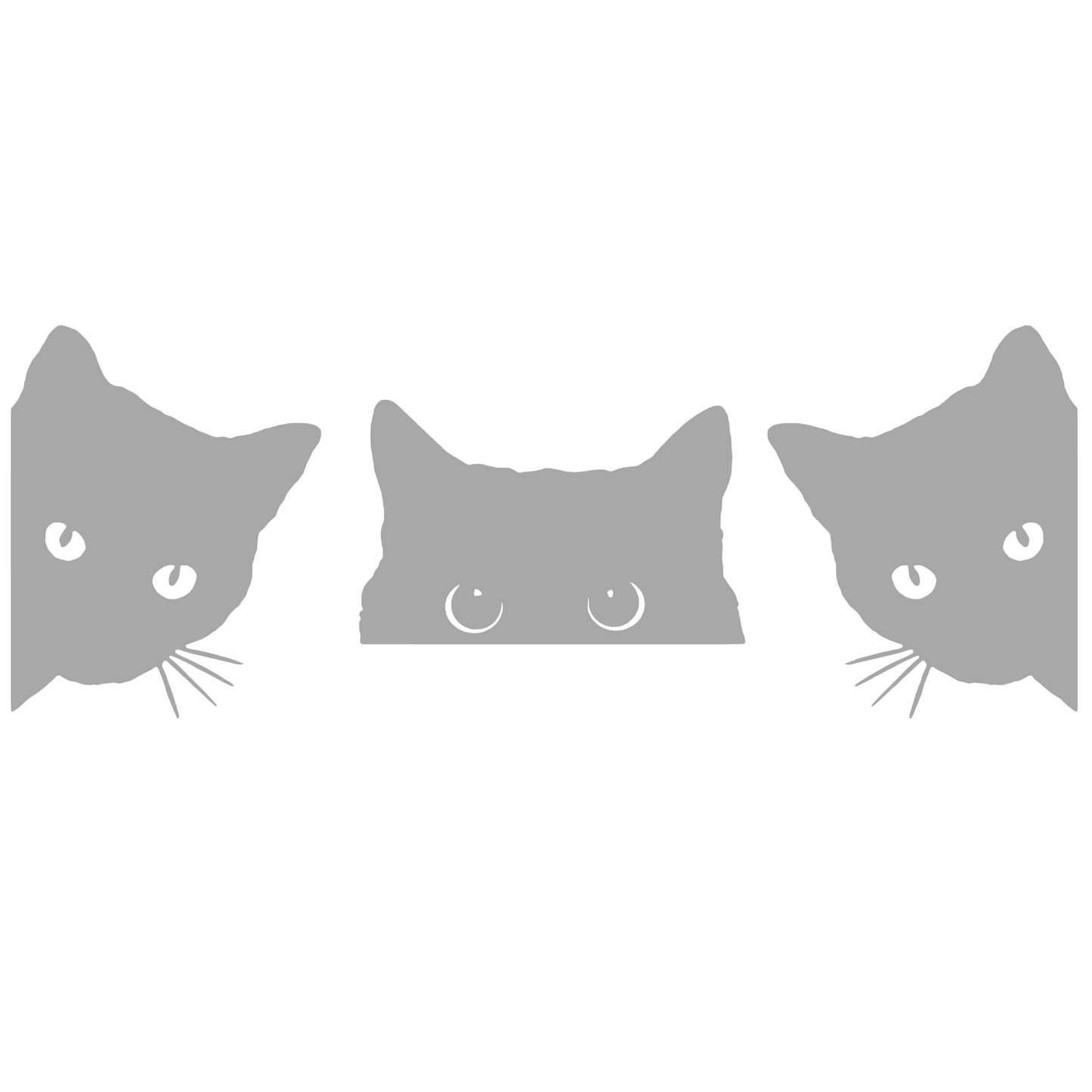 Set 3 stickere decorative, pisici dragute