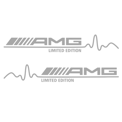 Set 2 stickere decorative, rezistente, AMG limited edition, stanga si dreapta