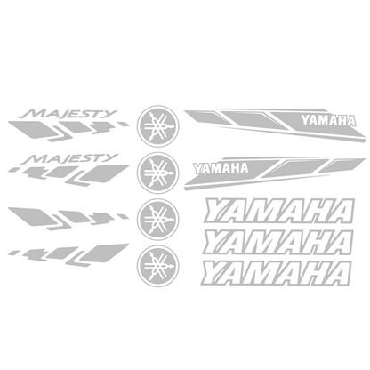 Set 13 stickere decorative Yamaha Majesty