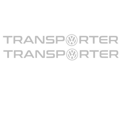 Set 2 stickere auto decorative, Volksvagen Transporter, pentru laterale