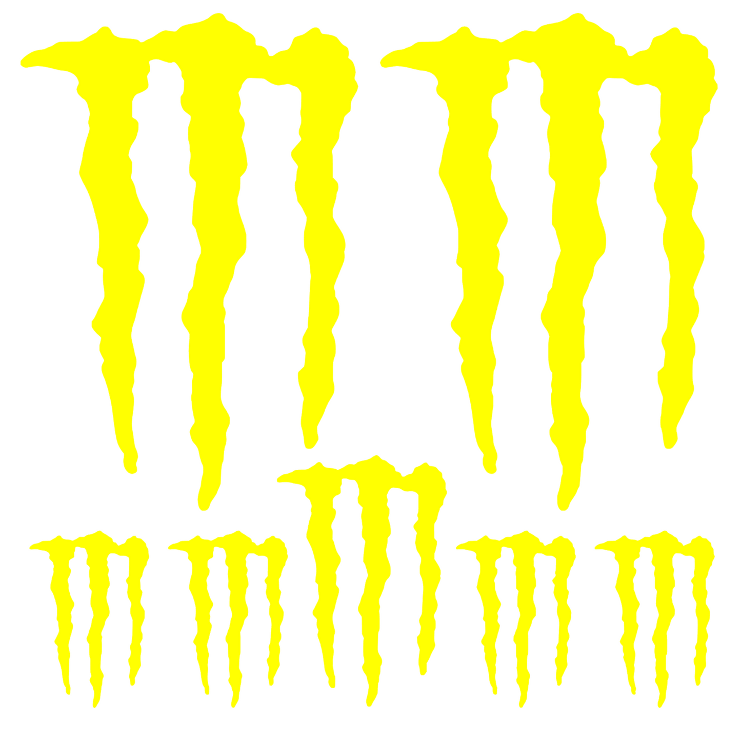 Set 7 Stickere MONSTER ENERGY