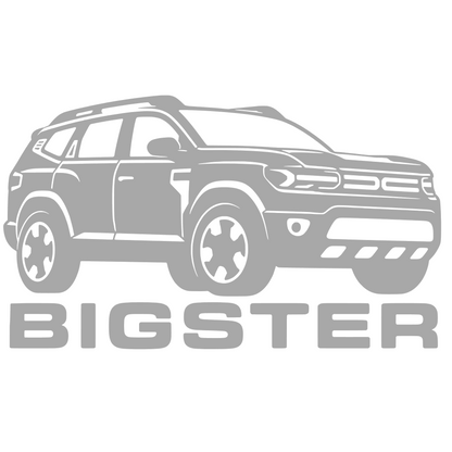 Sticker Silueta Bigster
