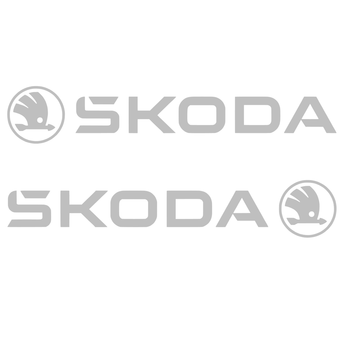 Set 2 stickere auto tuning, Skoda
