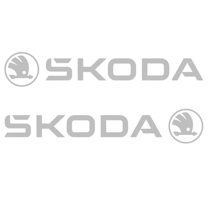 Set 2 stickere auto tuning, Skoda