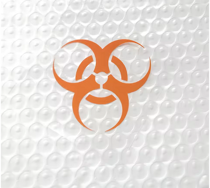 Set 3 stickere decorative Biohazard – Simbol Pericol Biologic