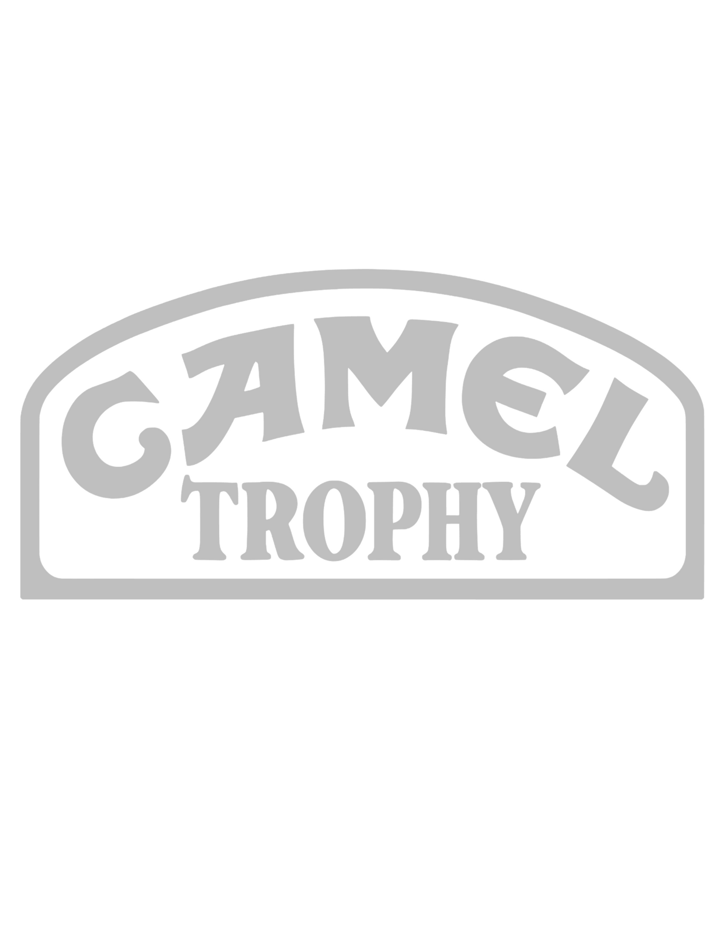 Sticker auto decorativ, Camel Trophy