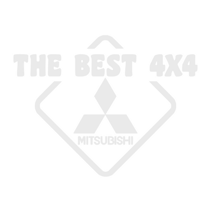 Sticker auto rezistent, Mitsubishi, the best 4x4