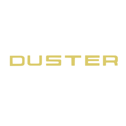 Sticker DUSTER Capota sau caroserie, rezistent
