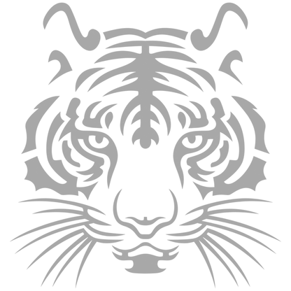 Sticker Cap de Tigru Tribal – Design Wild, Auto Moto