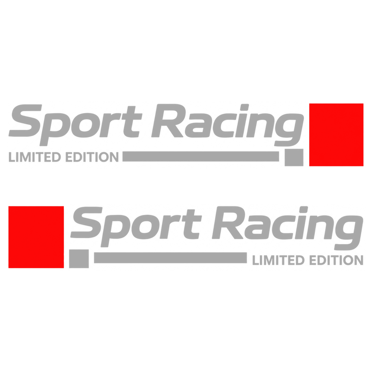 Sticker auto Sport Racing Limited Edition – set pentru ambele părți