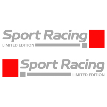Sticker auto Sport Racing Limited Edition – set pentru ambele părți