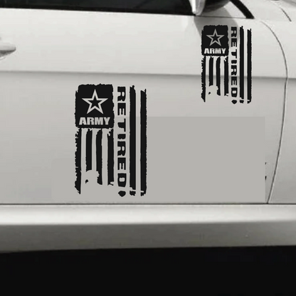 Sticker autocolant tip steagul armatei Statelor Unite