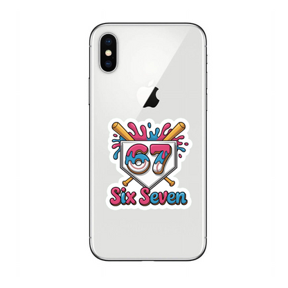 Sticker rezistent SIX SEVEN 67 Kendama v1