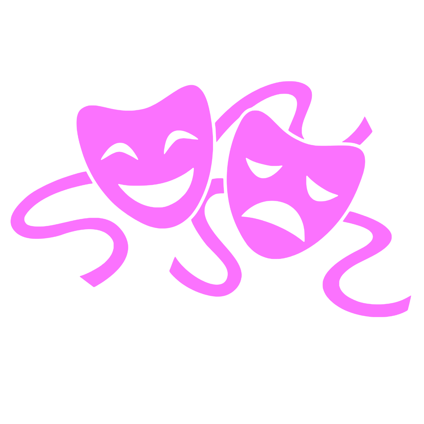 Sticker auto decorativ si rezistent, Theatre