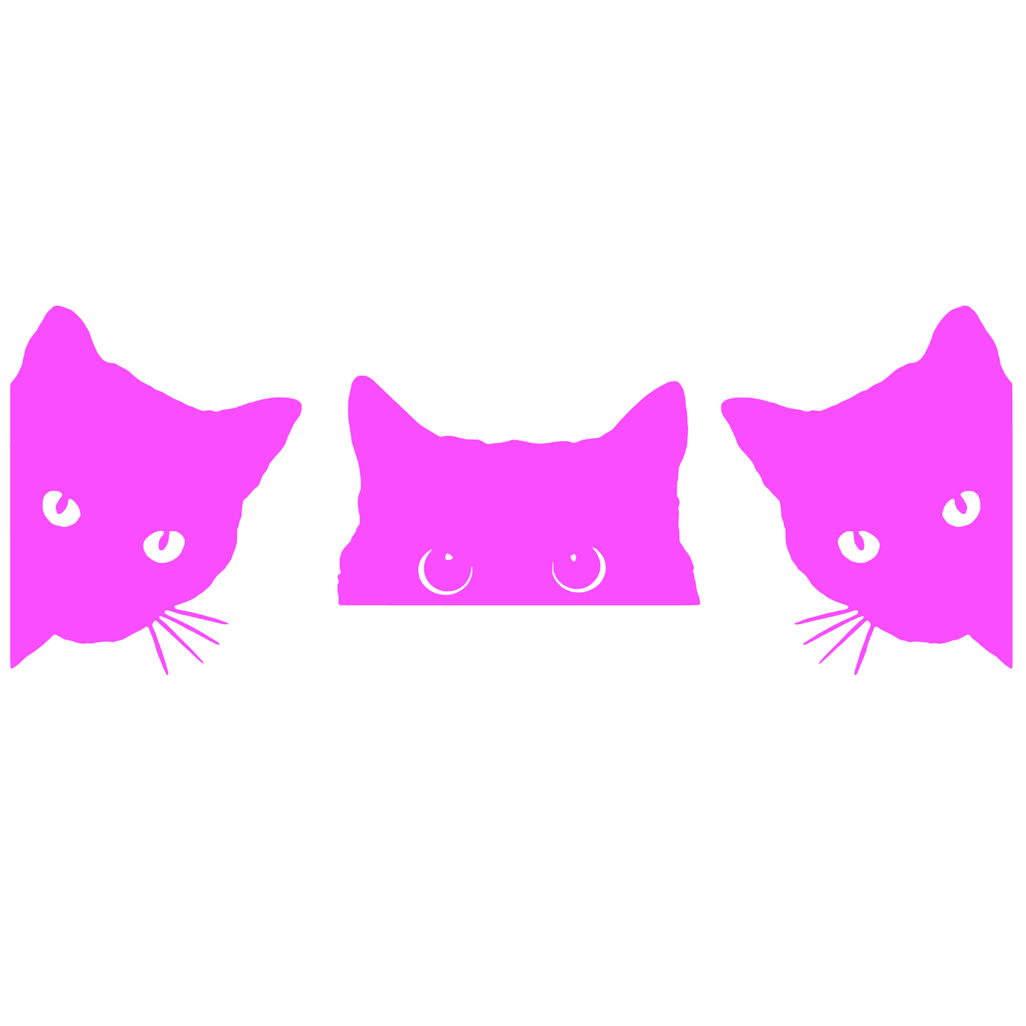 Set 3 stickere decorative, pisici dragute