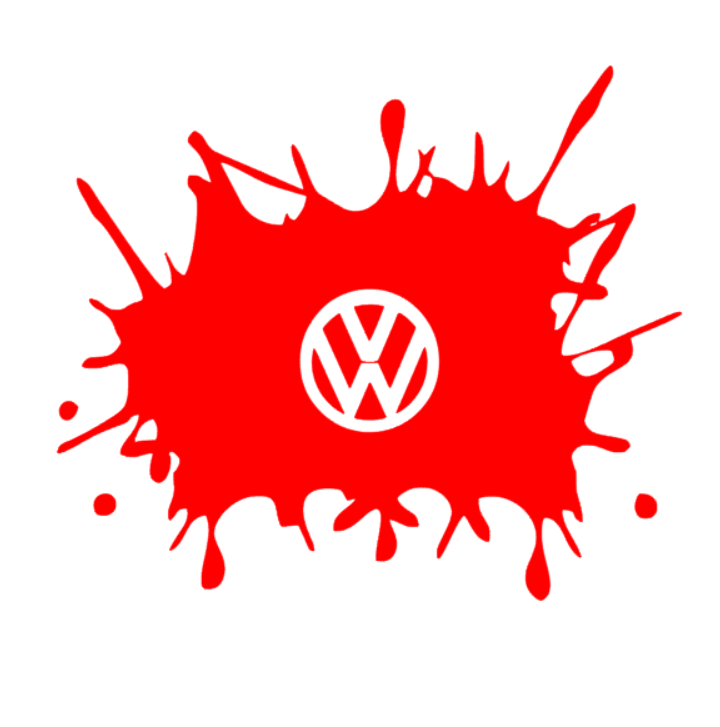 Sticker Pata Volkswagen