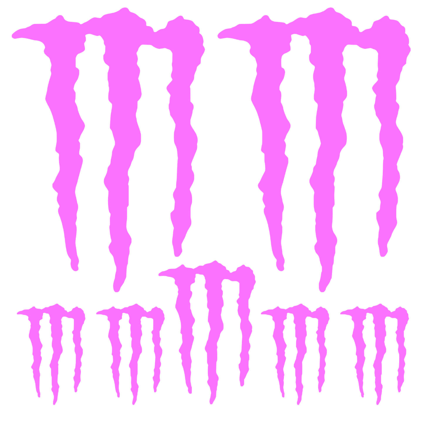 Set 7 Stickere MONSTER ENERGY
