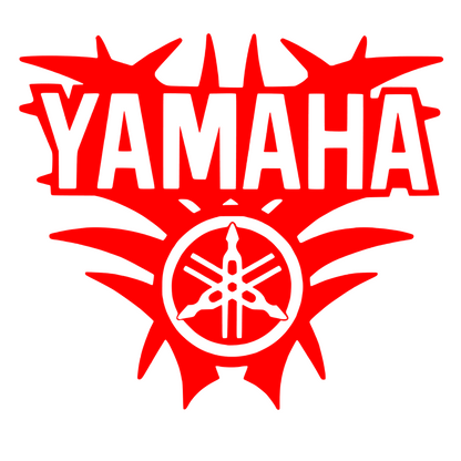 Sticker decorativ auto, moto, Yamaha, pentru rezervor