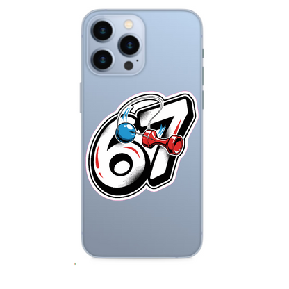 Sticker rezistent SIX SEVEN 67 Kendama v2