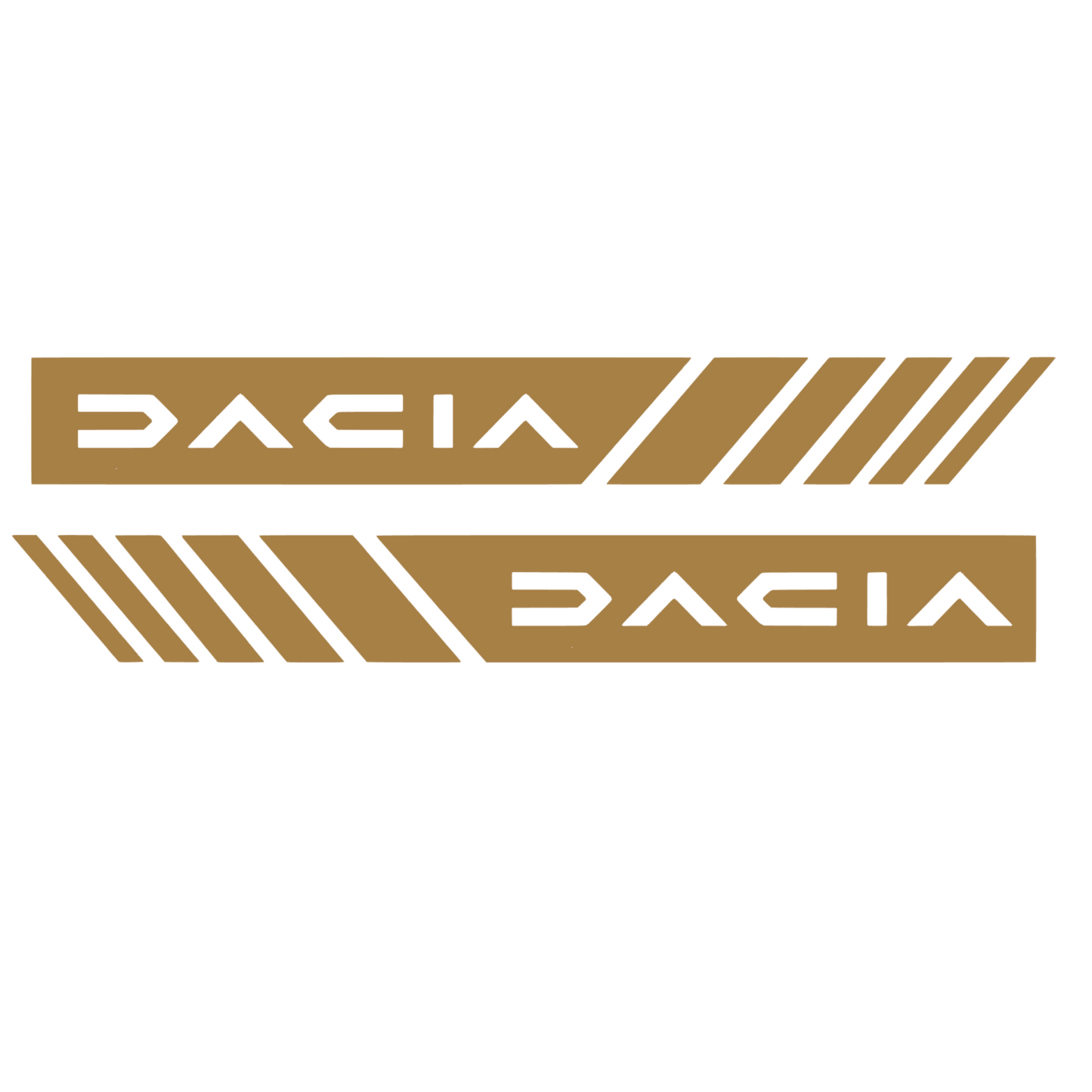 Set 2 stickere pentru Dacia Spring, Logan, Sandero, Bigster, Duster Lodgy