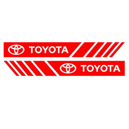 Set 2 stickere pentru Toyota Chr Corolla Yaris Rav4 Camry