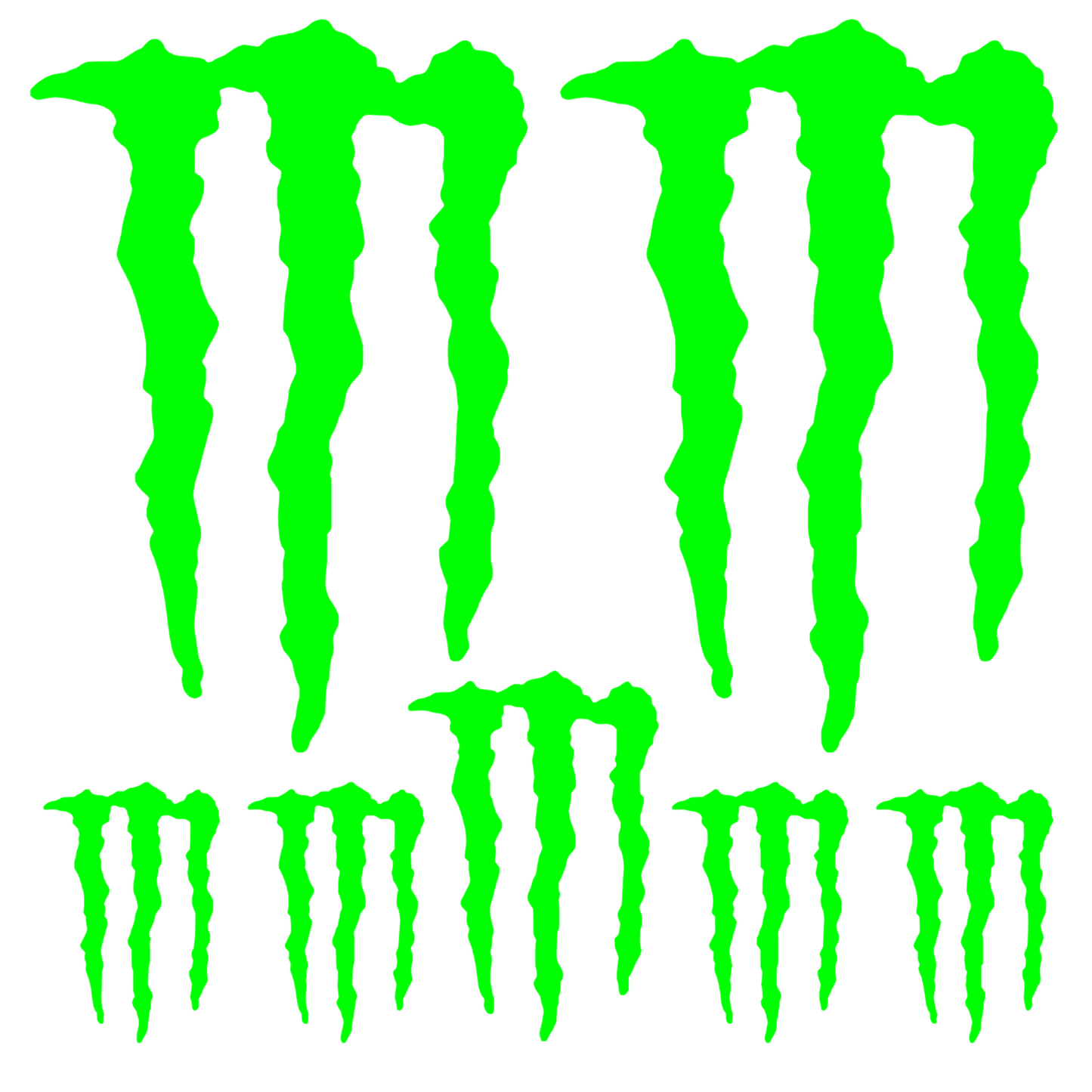 Set 7 Stickere MONSTER ENERGY