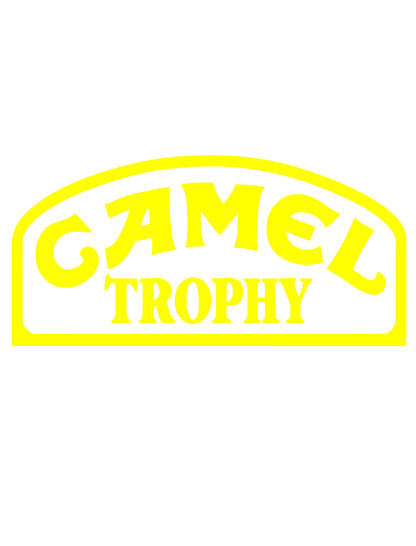 Sticker auto decorativ, Camel Trophy