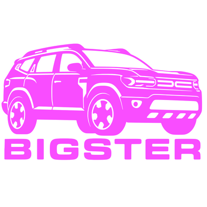 Sticker Silueta Bigster