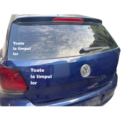Sticker decorativ rezistent, Toate la timpul lor