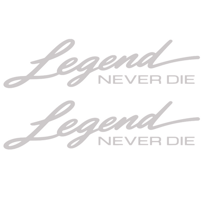 Set 2 stickere decorative, rezistente, Legend never die