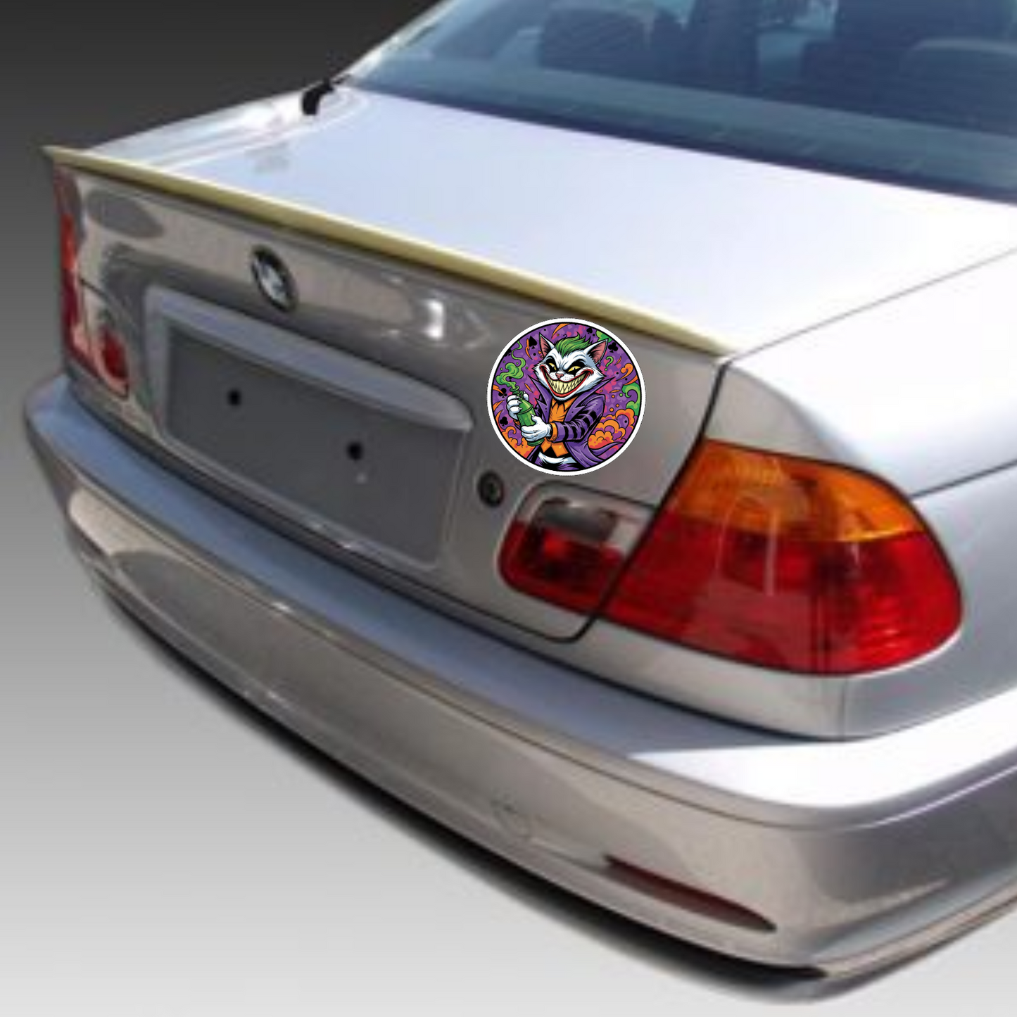 Sticker rezistent Pisica Joker v2
