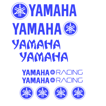Set 10 stickere decorative Yamaha Racing